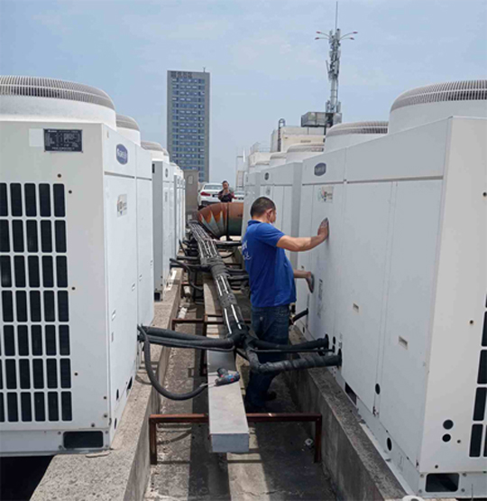 建德中央空调制热和不制冷系统维修方法